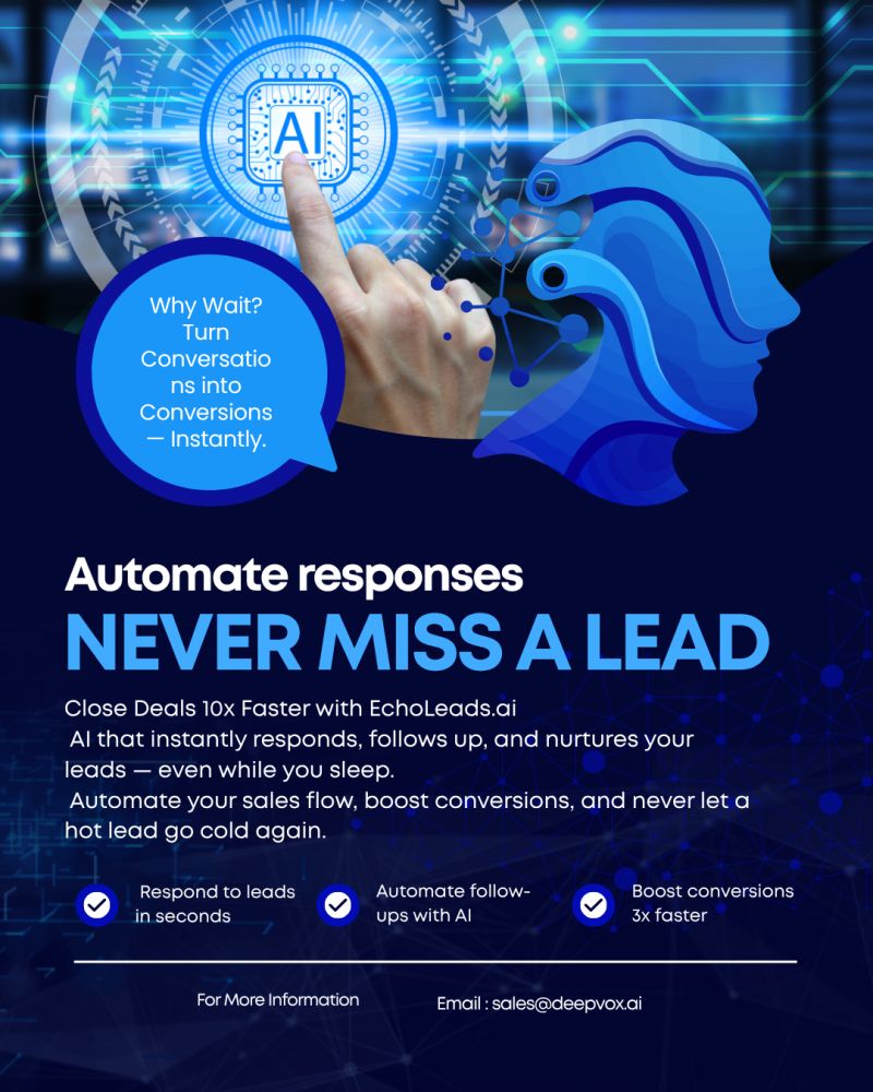 EchoLeads — Autonomous AI Voice Calling Platform for Sales