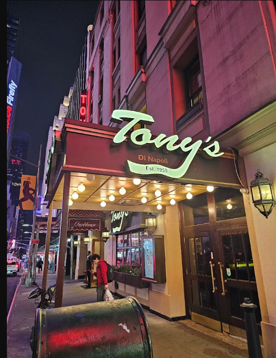 Tony’s Di Napoli New York City