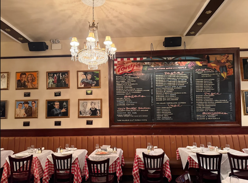 Tony’s Di Napoli New York City
